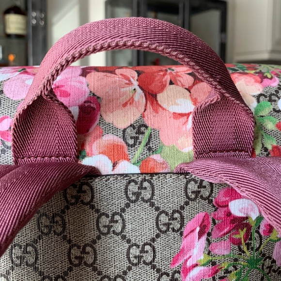 Gucci GG Blooms backpack, large - Picture 4 of 7